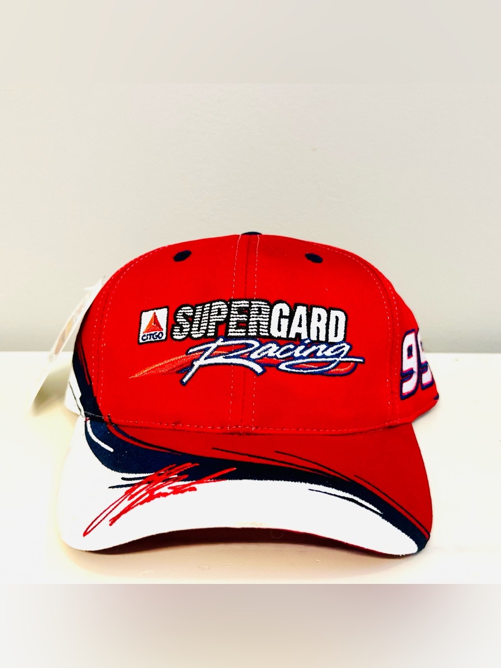 VTG Y2K Jeff Burton #99 Citgo Supergard Racing Snapback Adj. Hat NWT
